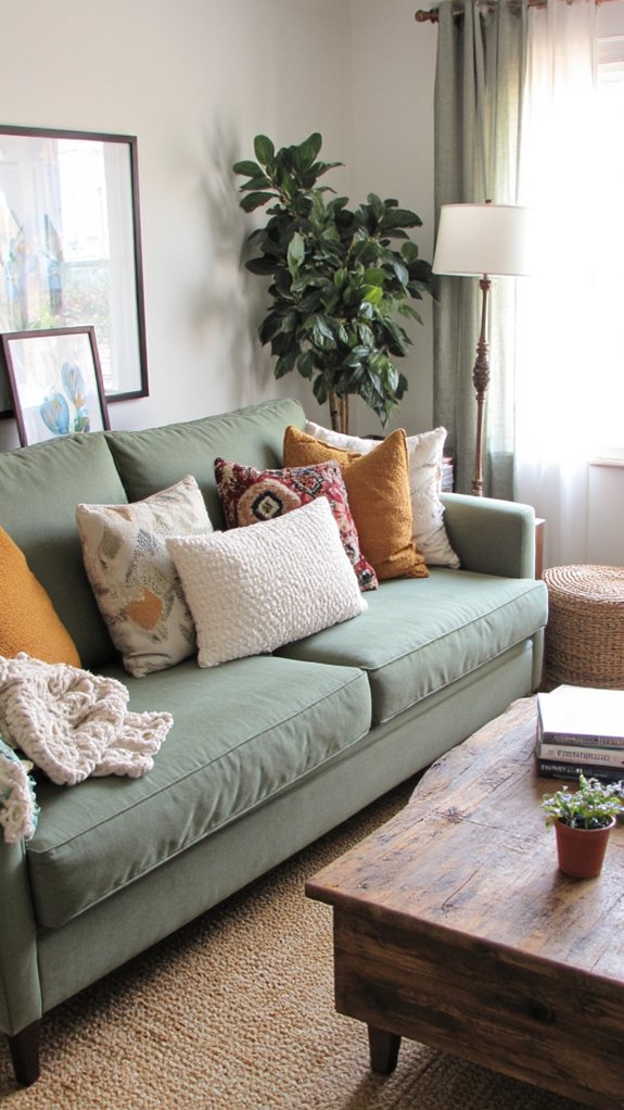 layered textures for comfort