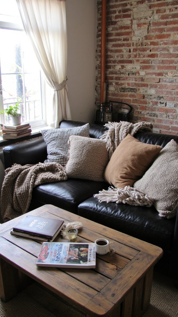 layered textures for coziness
