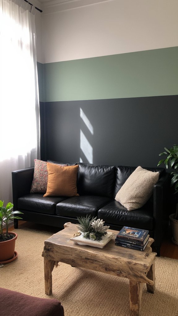 layered wall color transformation