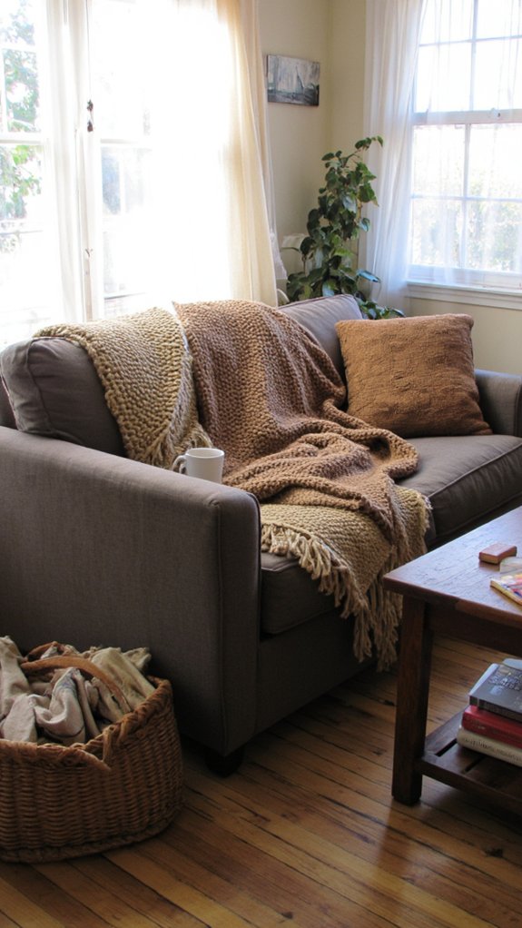 layering textures for comfort