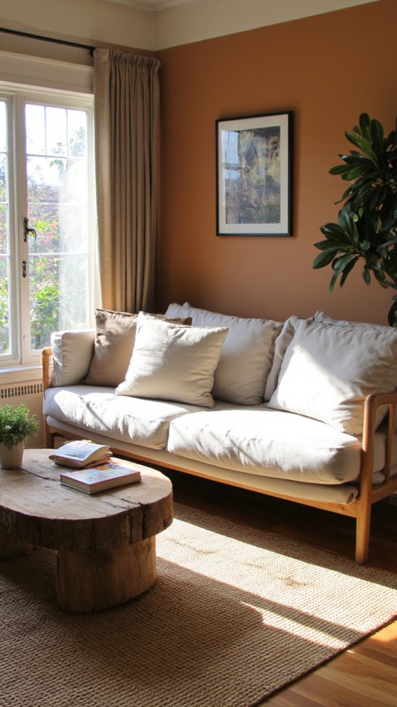 low profile minimalist sofas