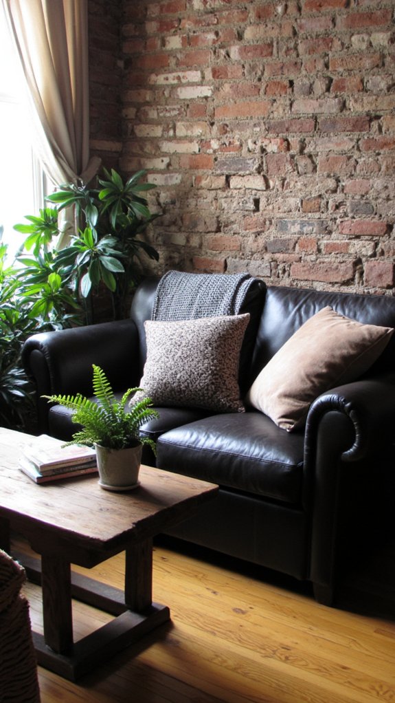 lush greenery enhances ambiance