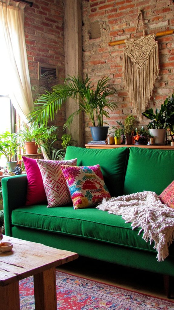 luxe vibrant bohemian decor