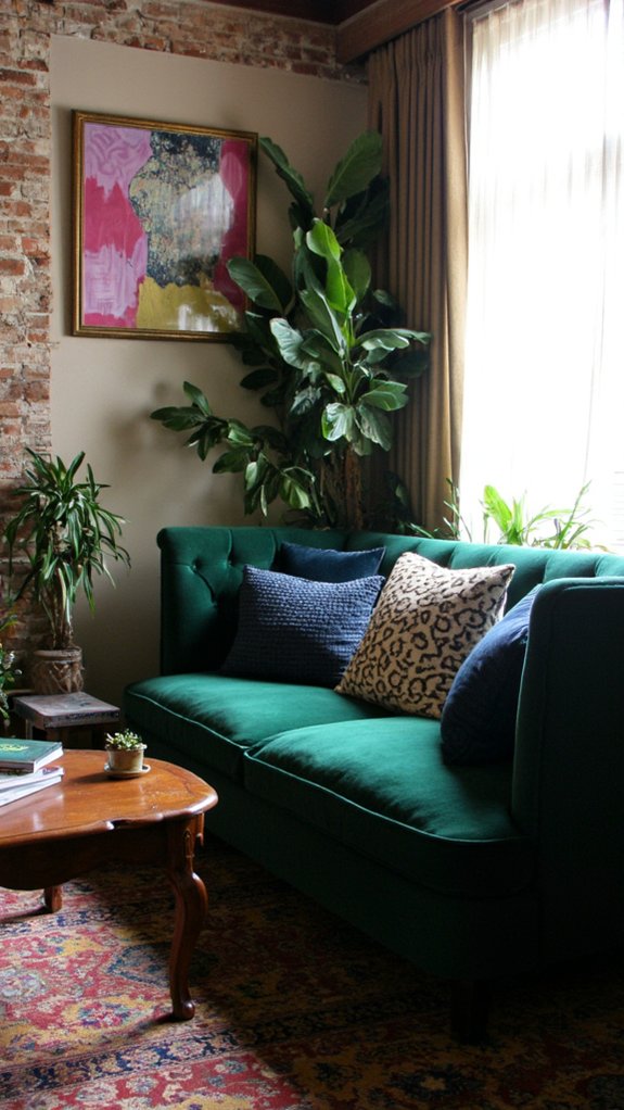 luxurious lounge with accessories