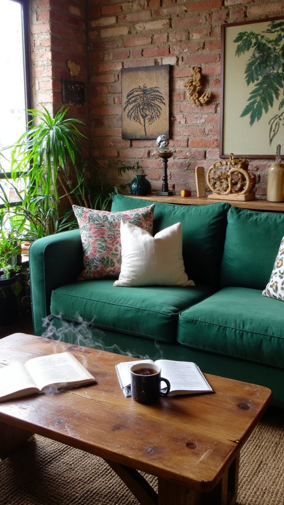 luxurious suede sofa elegance