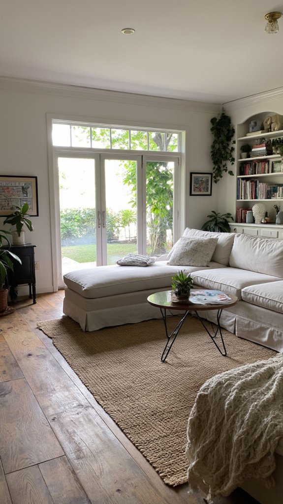 maximize seating with sectional