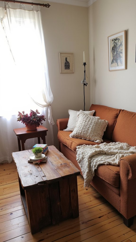 maximize space with corner sofas