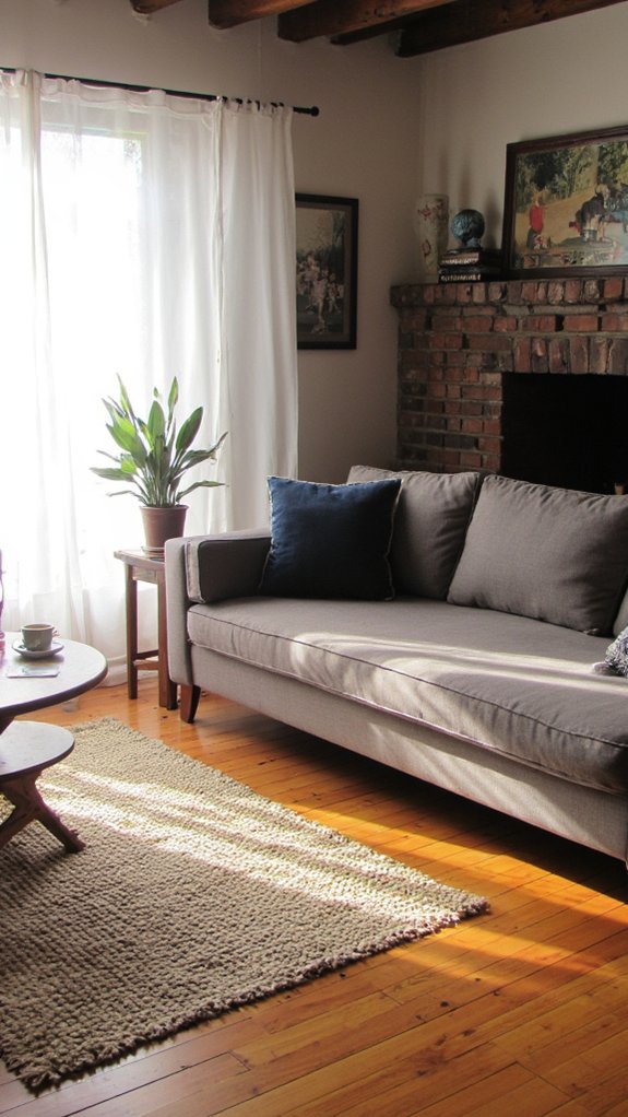 maximize space with sectional