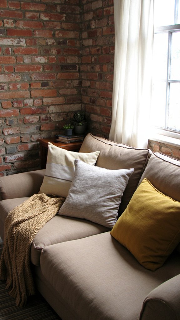 measure couch choose pillows