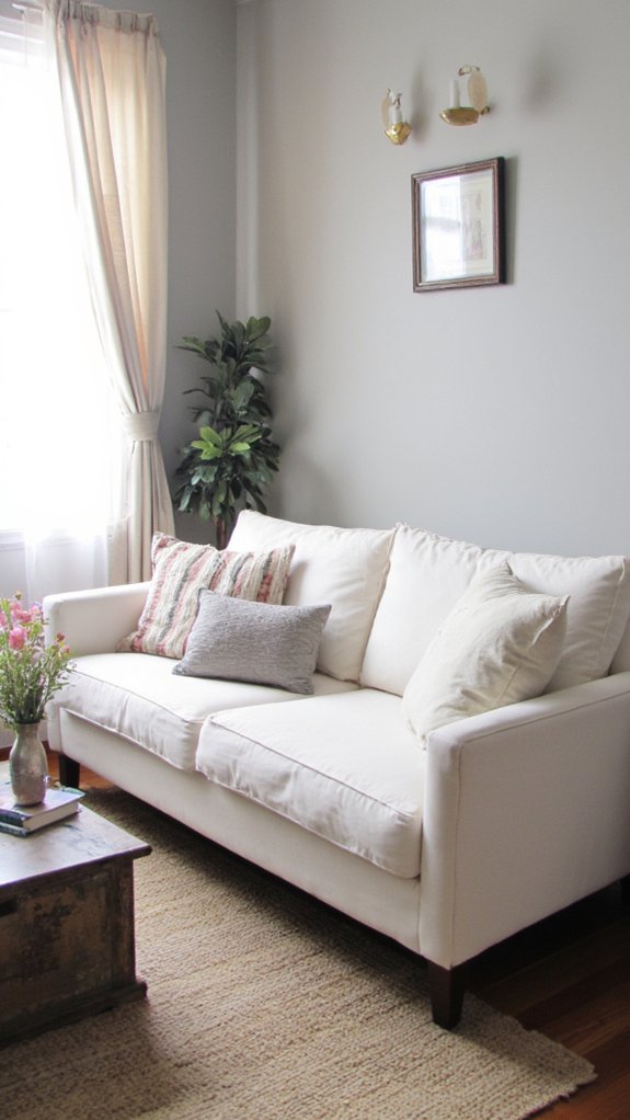 metallic accents enhance elegance