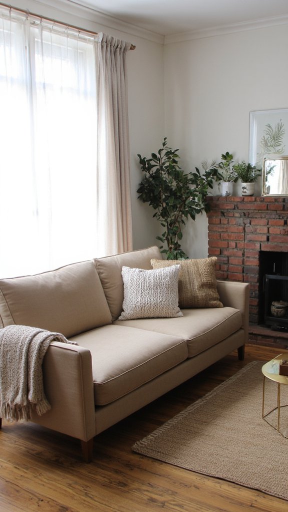 metallic accents enhance sophistication