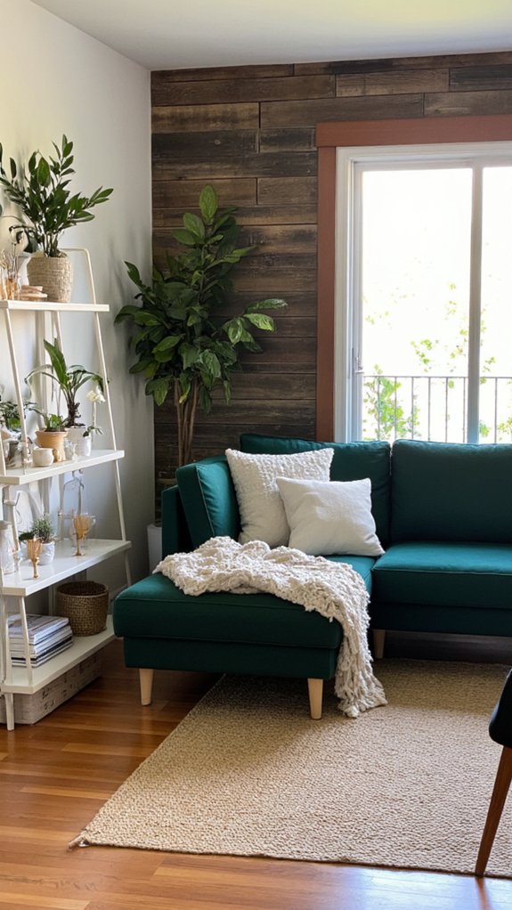 minimalist decor highlights sofa