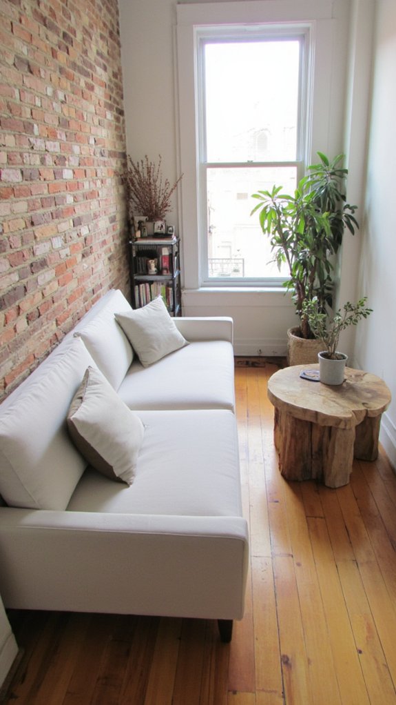 minimalist sofas enhance space
