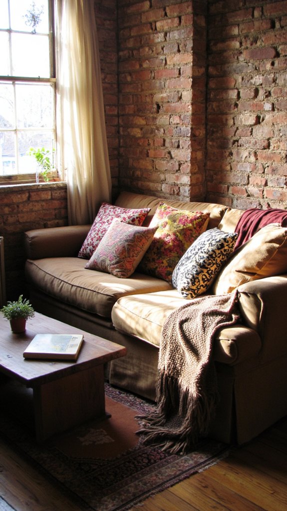 mix textures and patterns