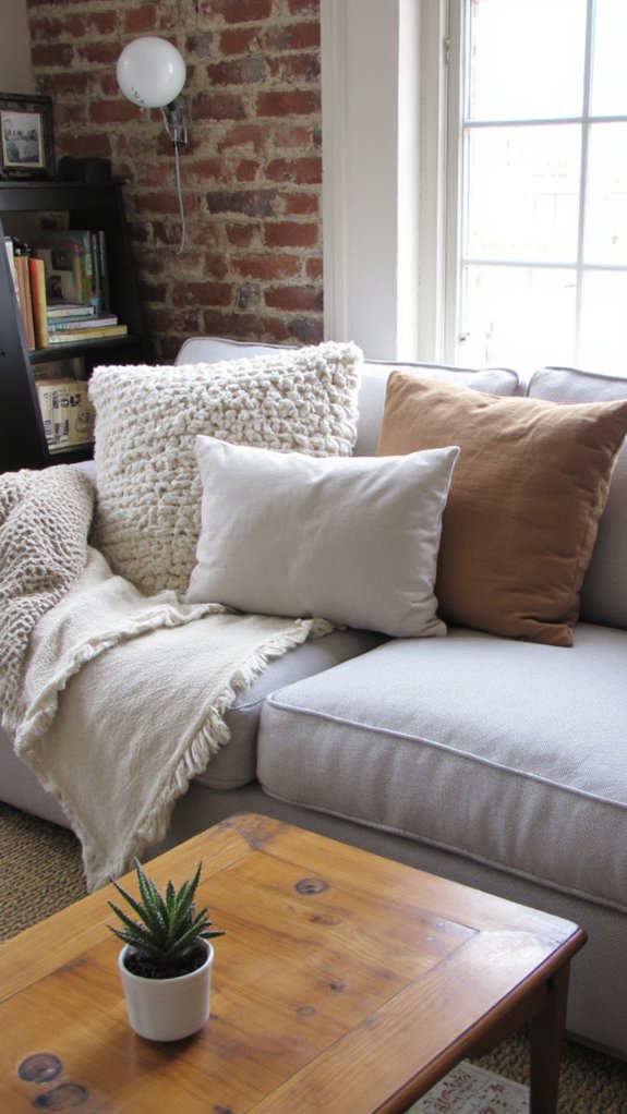 mixed materials for warmth