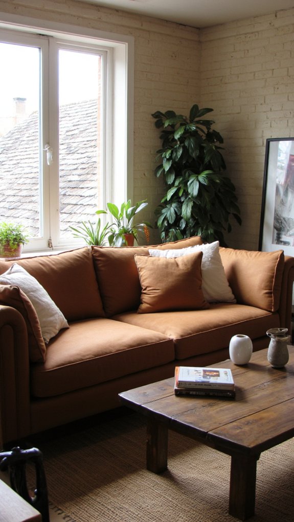 modern minimalist earthy tones