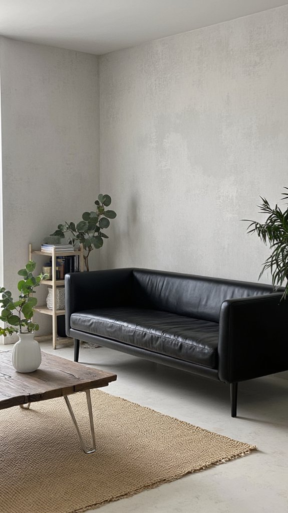 monochromatic minimalism enhances spaciousness