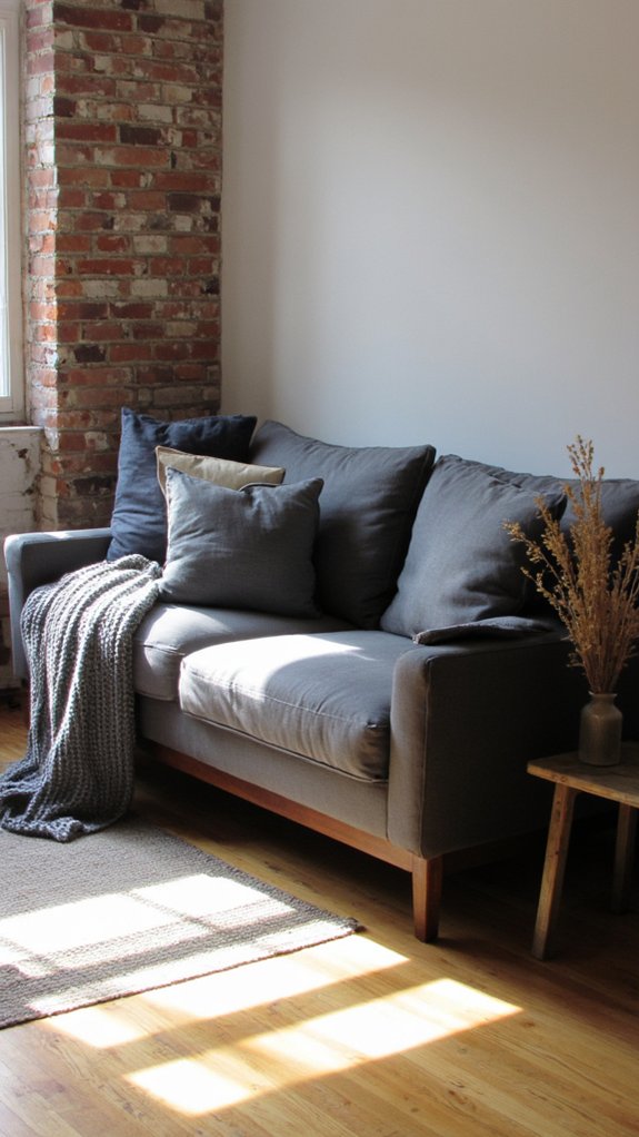 monochromatic pillow arrangement harmony