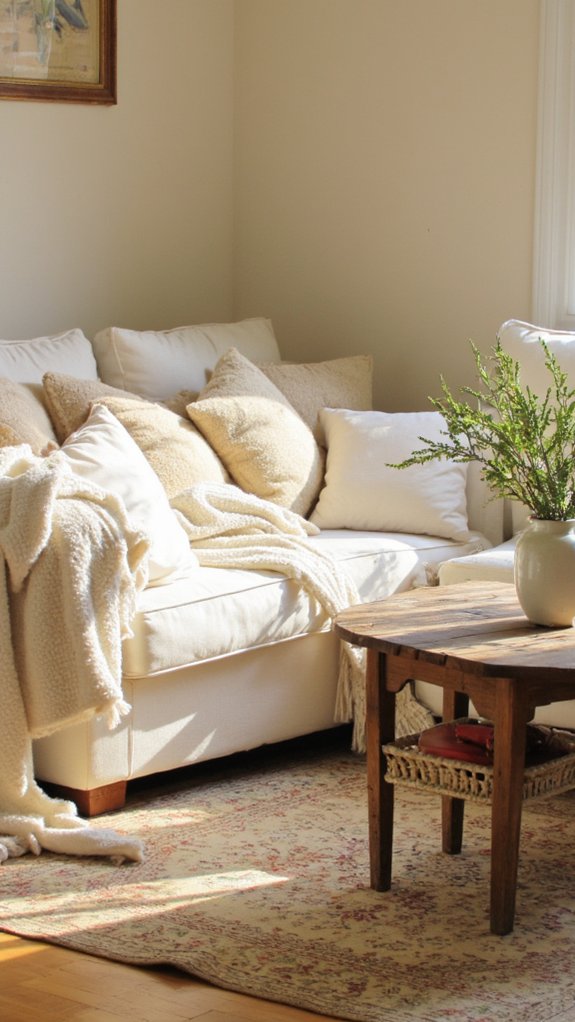 monochromatic soothing interior design