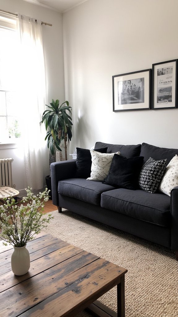 monochrome elegance in decor