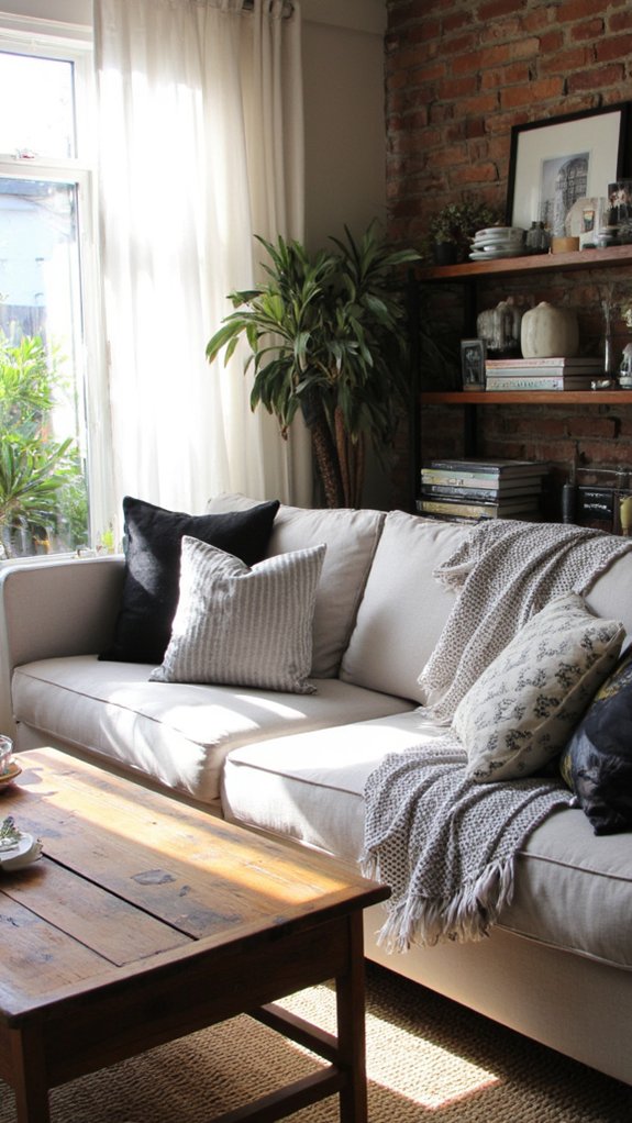 monochrome minimalist decor elements