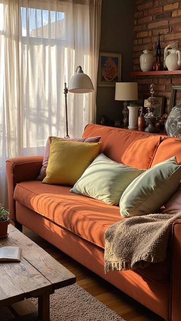 muted pastels for harmony