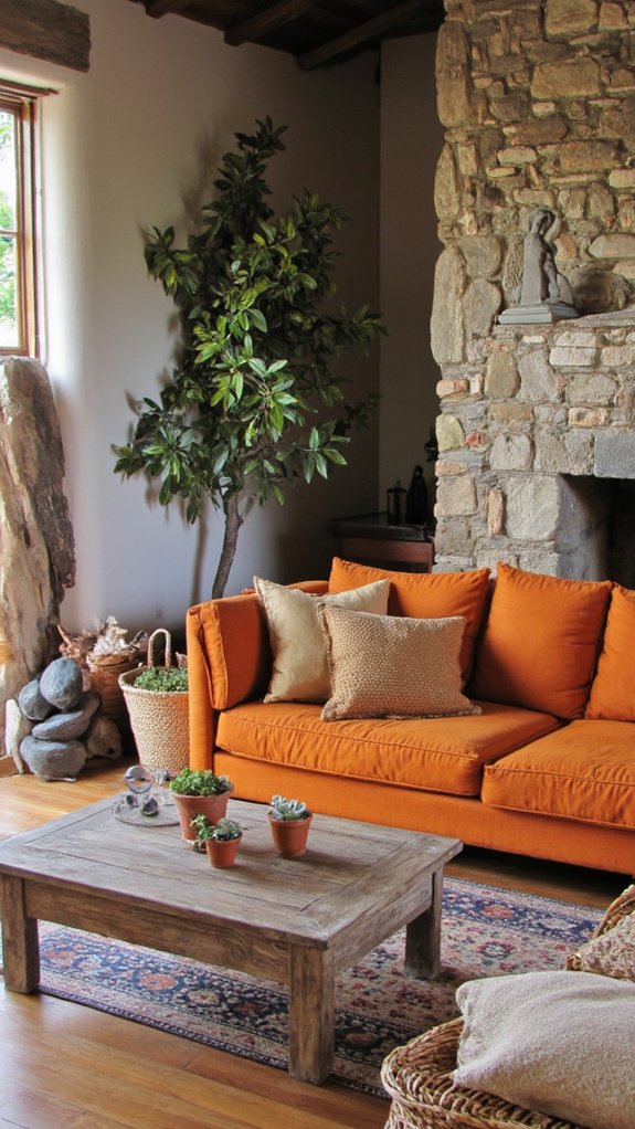 natural stone decor accents