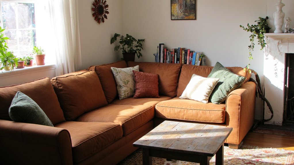 20 Earth Tone Sofa Ideas for Natural Warm Style natural warm style sofas