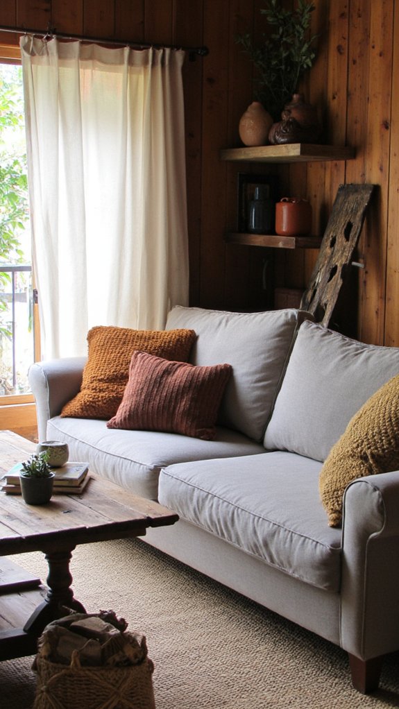 natural wood enhances warmth