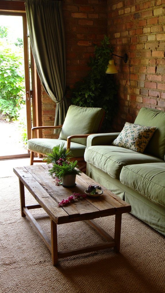 nature inspired calming decor