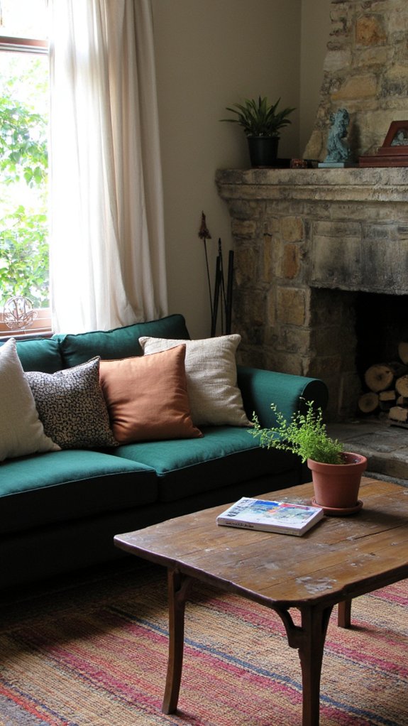 nature inspired cozy retreat