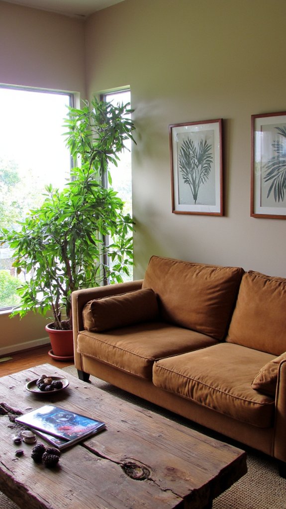 nature inspired indoor decor