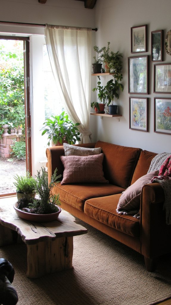 nature inspired indoor retreat