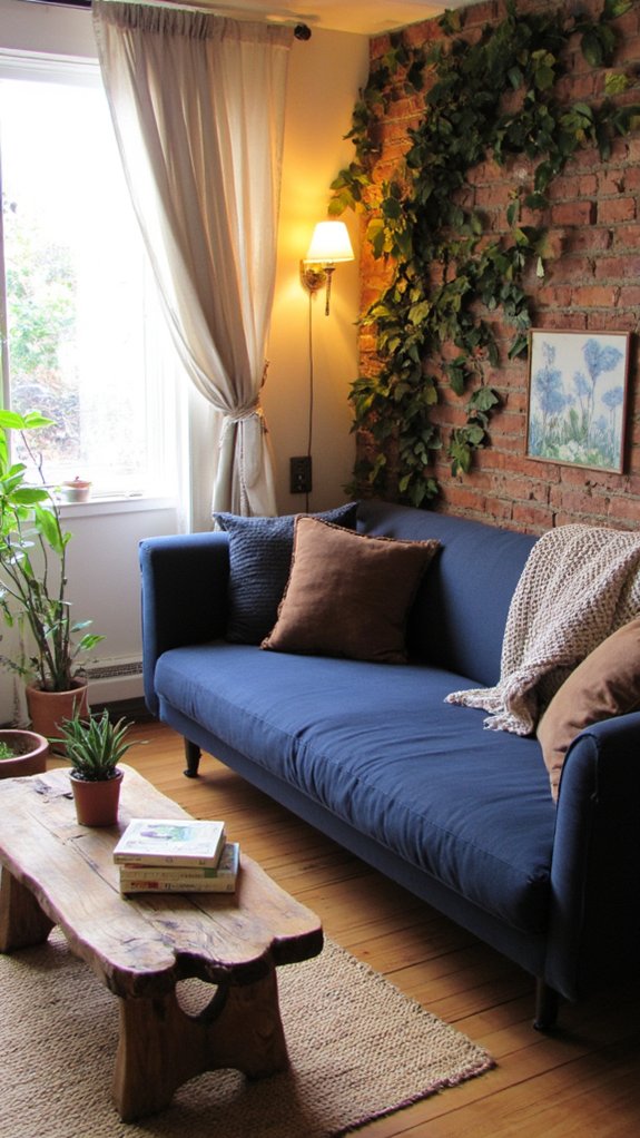 nature inspired living room decor