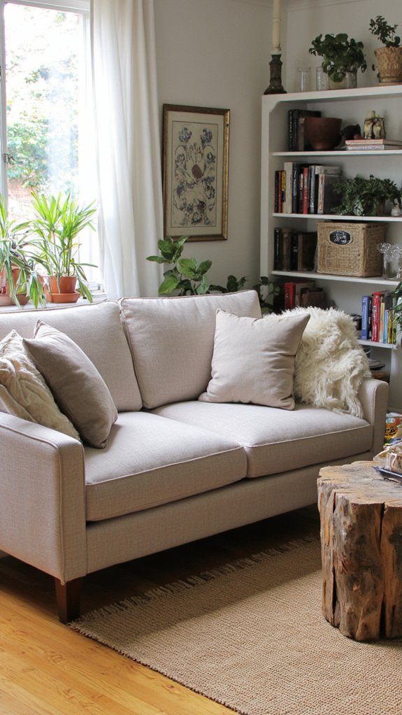 neutral sofa combinations create serenity