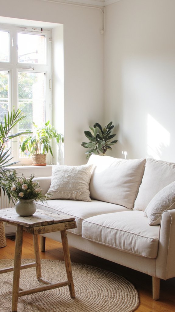 neutral tones create tranquility