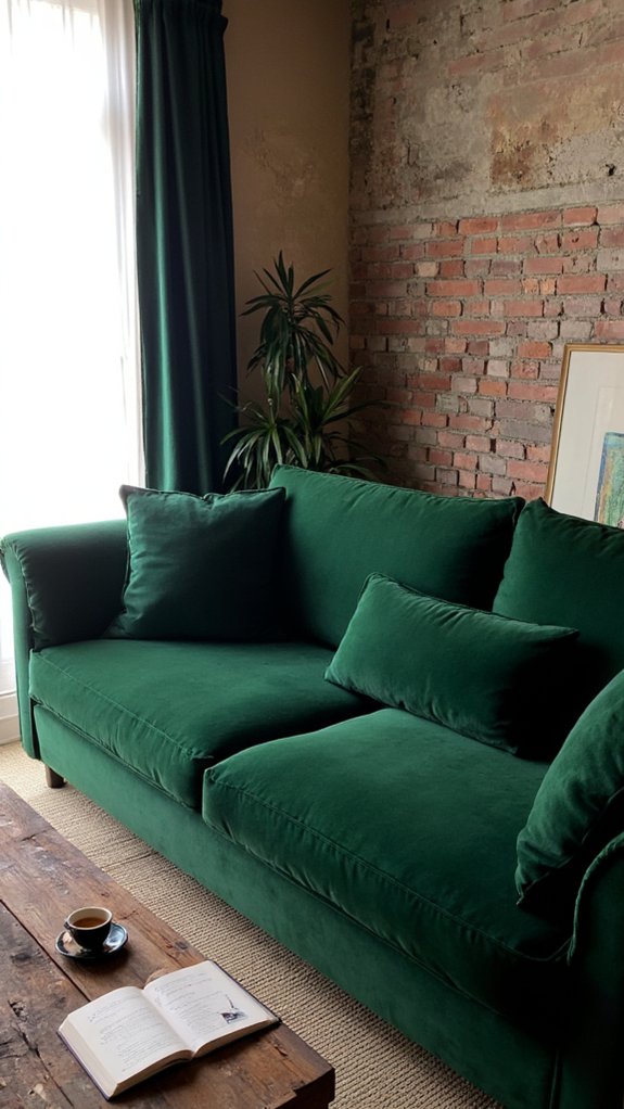 oversized cushions enhance luxury