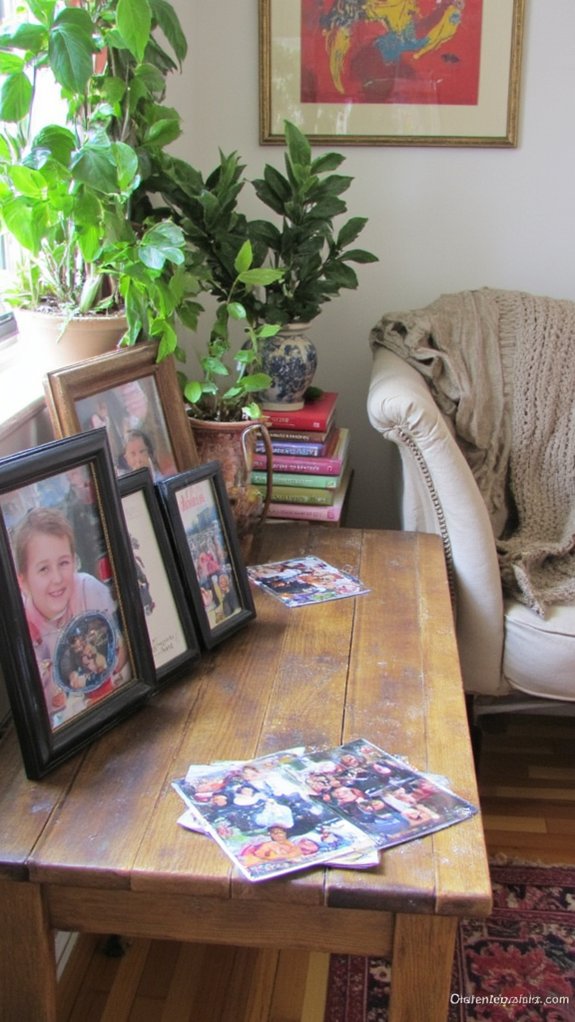 personalized family photo display