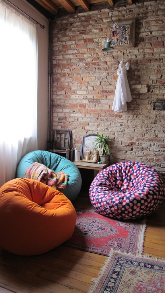 playful and comfortable seating