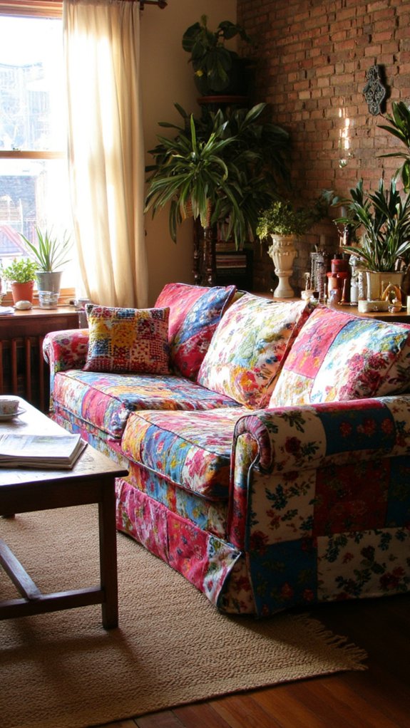 playful patchwork conversation starter