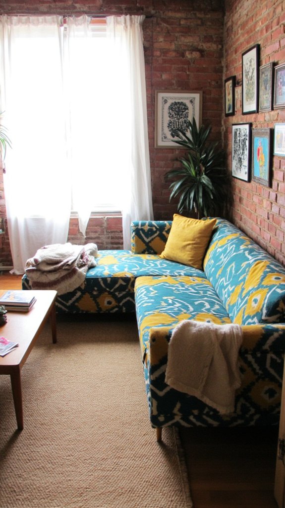 playful patterns enhance atmosphere