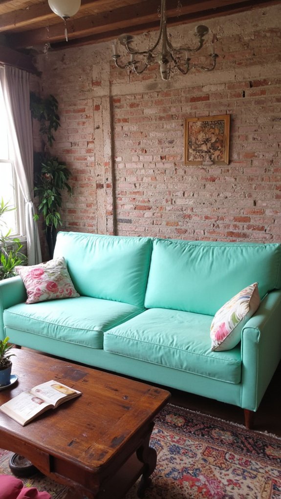 refreshing mint green tranquility