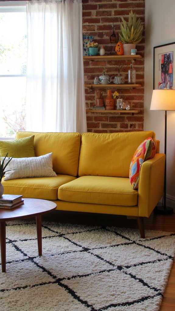 retro chic mid century sofas