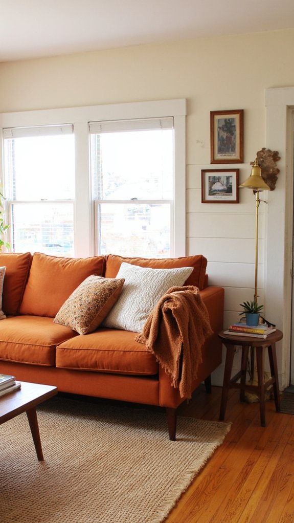 retro elegance with warmth