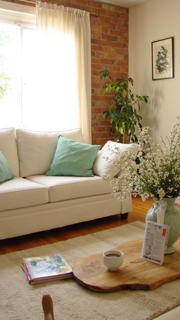 revitalizing mint living space