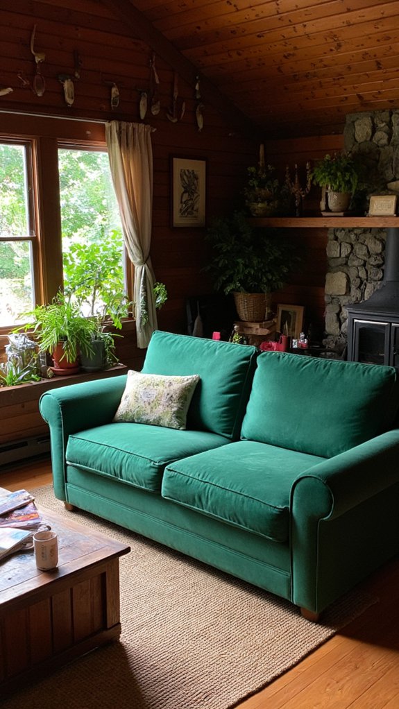 rustic charm with comfort