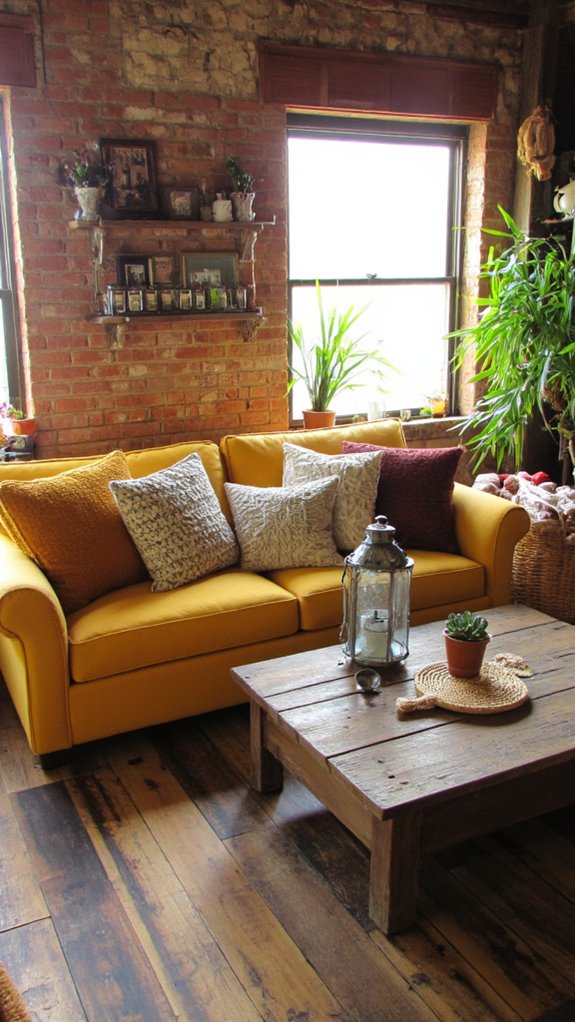 rustic warmth with nature