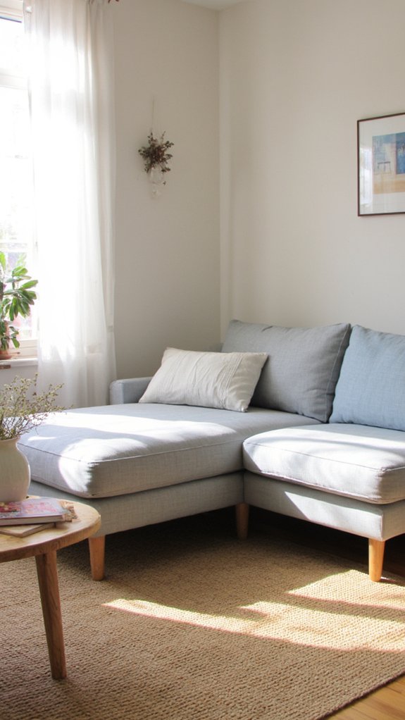 scandinavian style serene atmosphere