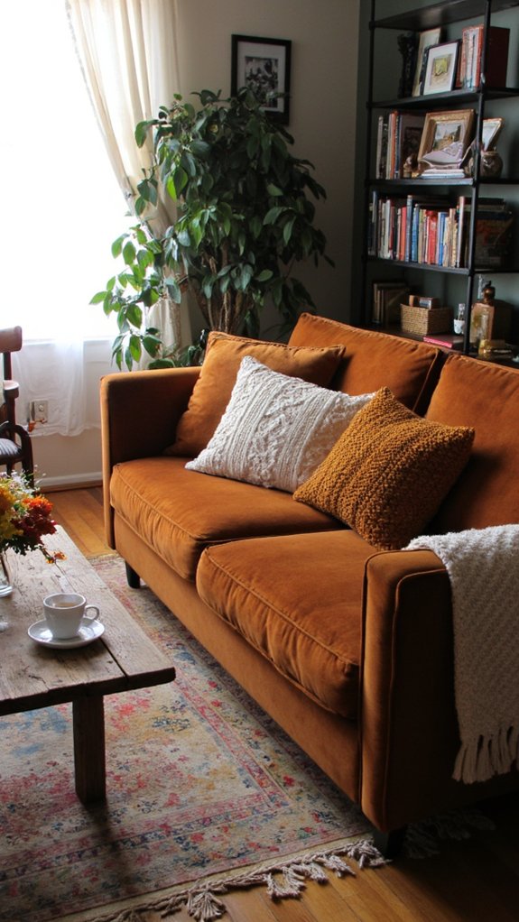 seasonal decor for sofa