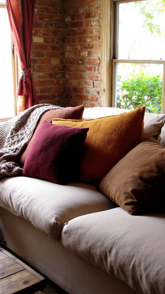 seasonal pillow decor update